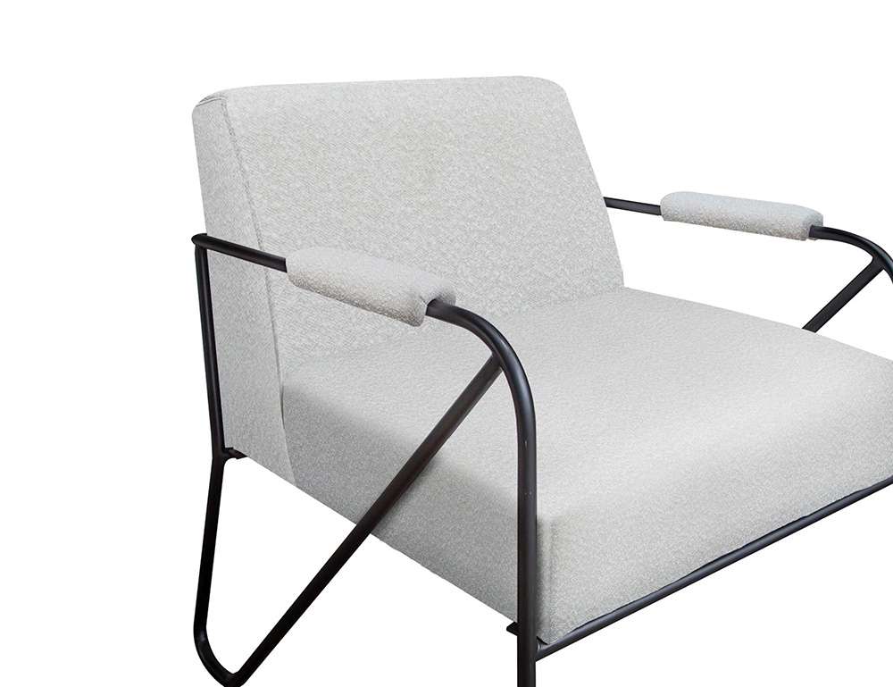 IFD - Lotus - Wooden Frame & Metal Base, Armchair - IUP132-ACH-101 veiw 3