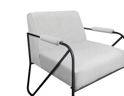 IFD - Lotus - Wooden Frame & Metal Base, Armchair - IUP132-ACH-101 veiw 3