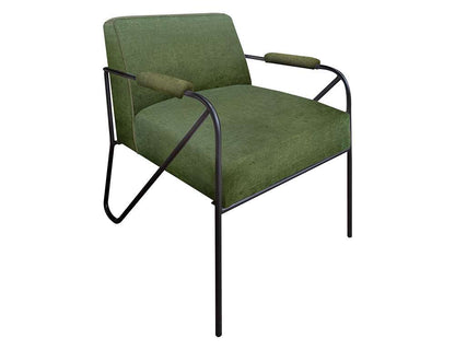 IFD - Lotus - Wooden Frame & Metal Base, Armchair - IUP132-ACH-111 veiw 1