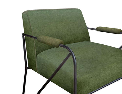 IFD - Lotus - Wooden Frame & Metal Base, Armchair - IUP132-ACH-111 veiw 3