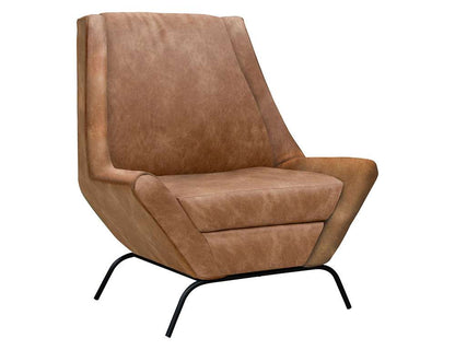 IFD - Tyne - Wooden Frame & Metal Base, Armchair - IUP331-ACH-202 veiw 1