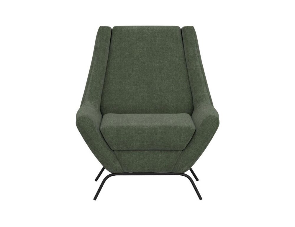IFD - Tyne - Wooden Frame & Metal Base, Armchair - IUP331-ACH-111 veiw 2