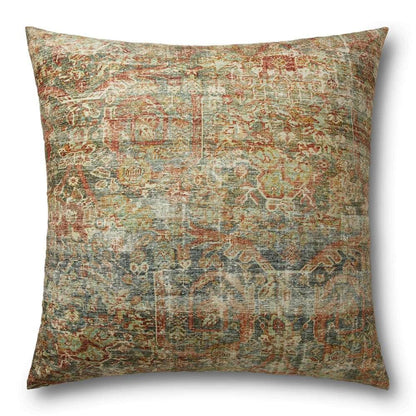Loloi - FP0005 Spice / Multi 36inW x 36inD x 6inH Pillow - FL01FP0005SQMLFL36 veiw 1