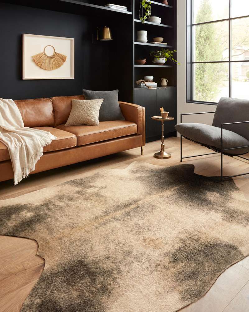 Loloi - Grand Canyon Beige / Ash 5 x 6-6in Area Rug - GRANGC-13BEAS5066 veiw 2