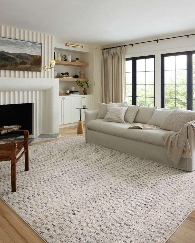Loloi - Kamala Grey / Multi 18in x 18in Sample Rug - KAMAKAM-05GYML160S veiw 2