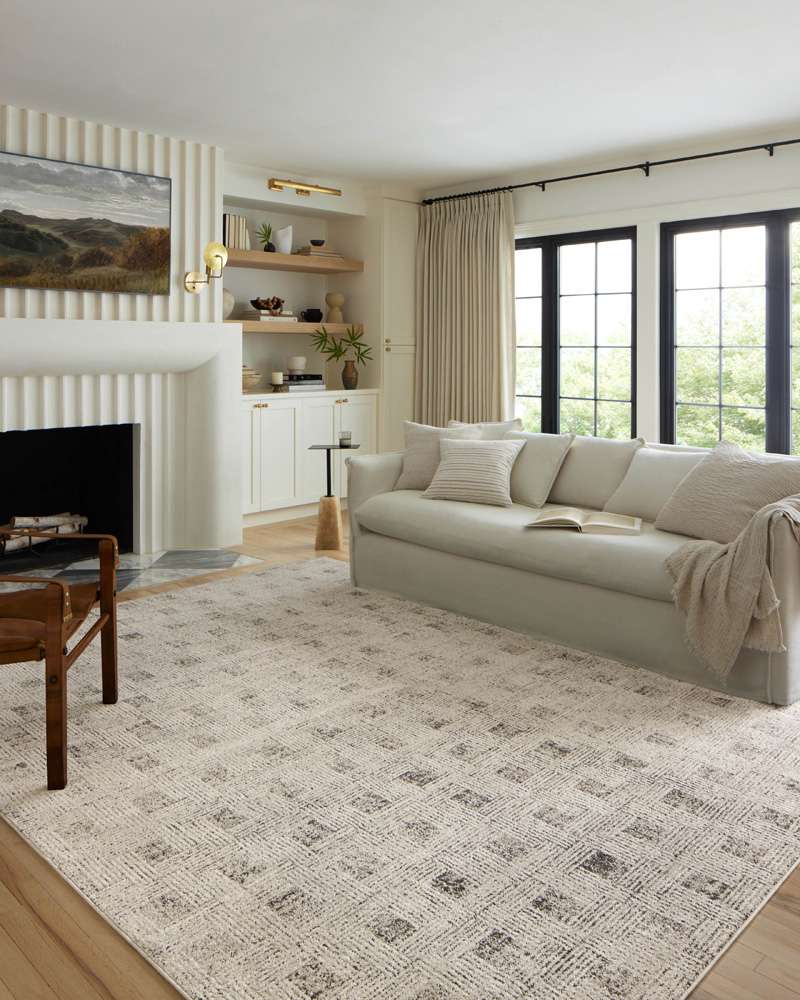 Loloi - Kamala Grey / Graphite 4-0in x 6-0in Accent Rug - KAMAKAM-01GYGT4060 veiw 2