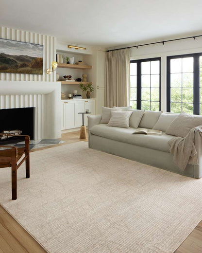 Loloi - Kamala Natural / Mist 6-7in x 9-6in Area Rug - KAMAKAM-03NAMI6796 veiw 2