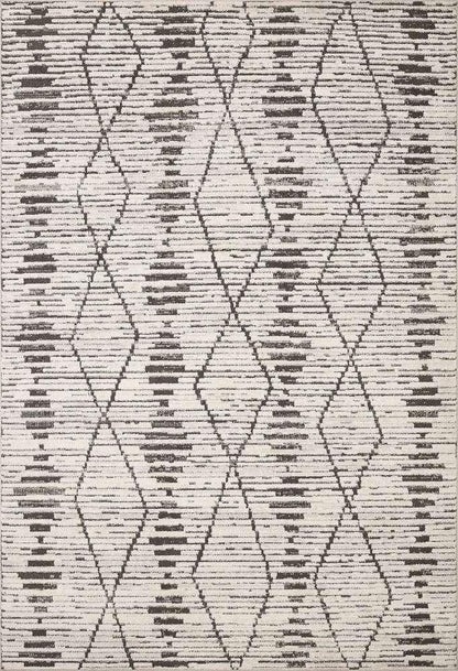 Loloi - Kamala Charcoal / Dove 7-10in x 10 Area Rug - KAMAKAM-02CCDV7AA0 veiw 1