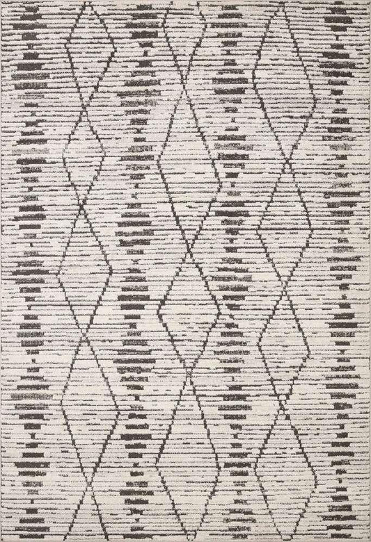 Loloi - Kamala Charcoal / Dove 7-10in x 10 Area Rug - KAMAKAM-02CCDV7AA0 veiw 1