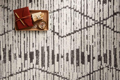Loloi - Kamala Charcoal / Dove 7-10in x 10 Area Rug - KAMAKAM-02CCDV7AA0 veiw 3
