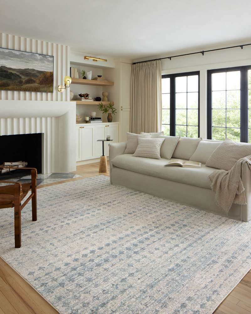Loloi - Kamala Sky / Dove 7-10in x 10 Area Rug - KAMAKAM-04SCDV7AA0 veiw 2