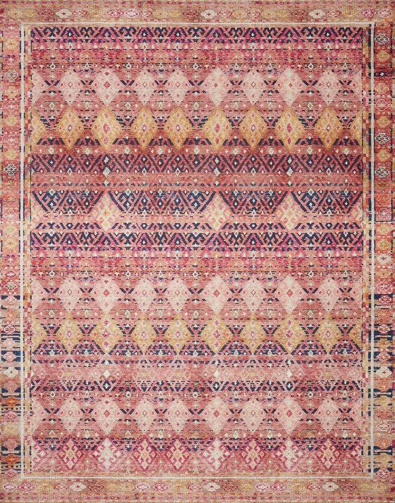 Loloi - Layla Magenta / Multi 2-0in x 5-0in Accent Rug - LAYLLAY-15XMML2050 veiw 1