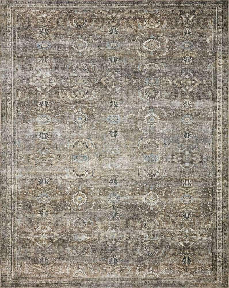 Loloi - Layla Antique / Moss 2-3in x 3-9in Accent Rug - LAYLLAY-13ANMO ...