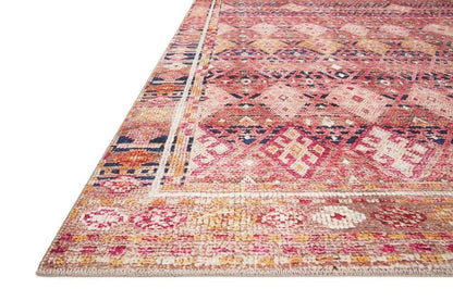 Loloi - Layla Magenta / Multi 5-0in x 7-6in Area Rug - LAYLLAY-15XMML5076 veiw 3