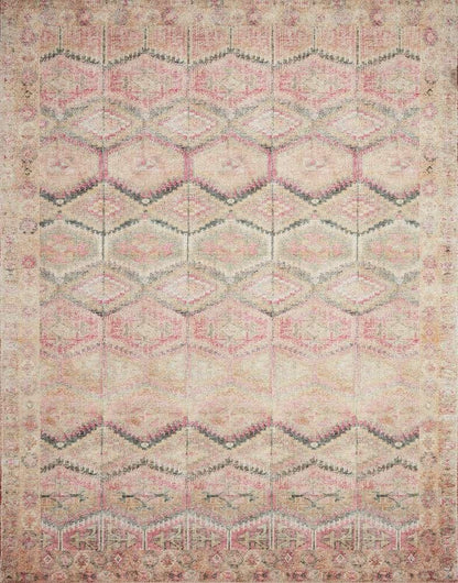 Loloi - Layla Pink / Lagoon 5-0in x 7-6in Area Rug - LAYLLAY-17PILJ5076 veiw 1