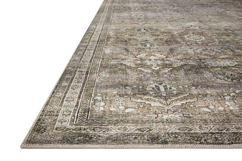 Loloi - Layla Antique / Moss 7-6in x 9-6in Area Rug - LAYLLAY-13ANMO7696 veiw 6