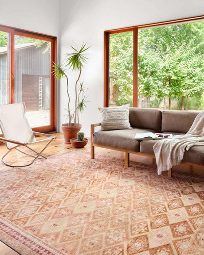 Loloi - Layla Natural / Spice 9-0in x 12-0in Area Rug - LAYLLAY-16NASQ90C0 veiw 2