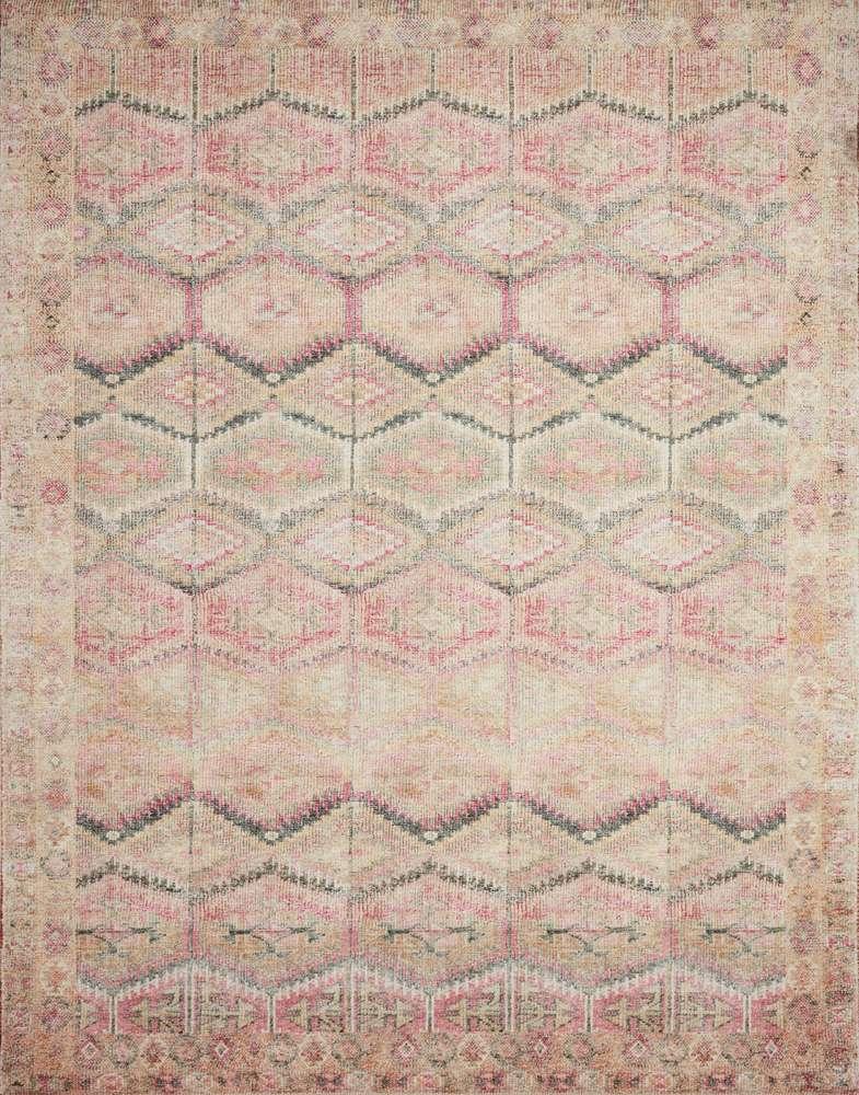 Loloi - Layla Pink / Lagoon 9-0in x 12-0in Area Rug - LAYLLAY-17PILJ90C0 veiw 1