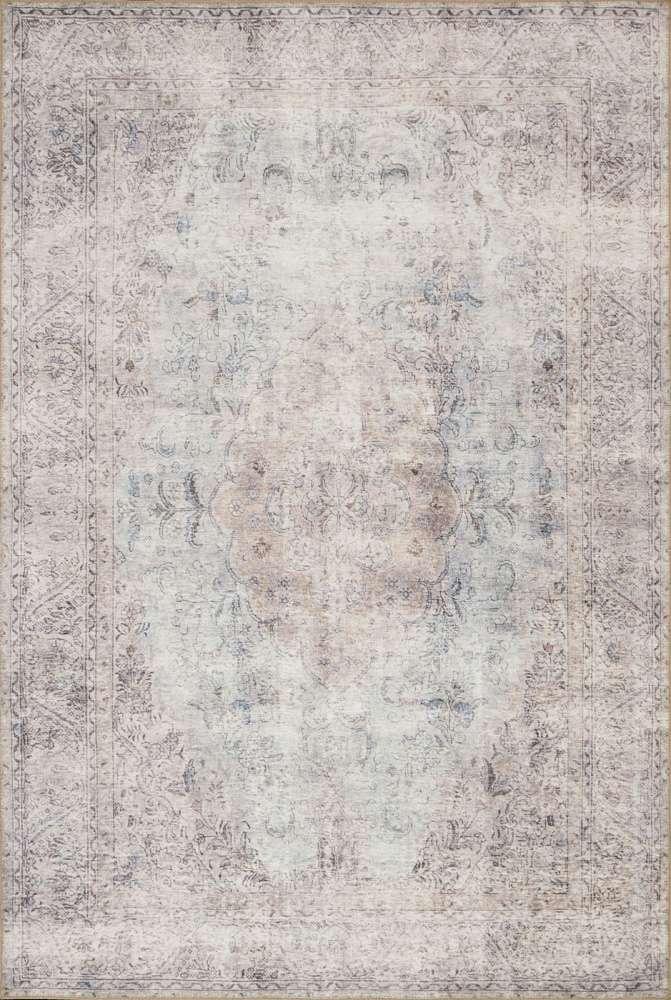 Loloi - Loren Silver / Slate 3-6in x 5-6in Accent Rug - LORELQ-04SISL3656 veiw 1