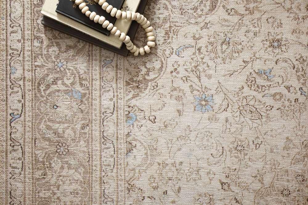 Loloi - Loren Sand / Taupe 5-0in x 7-6in Area Rug - LORELQ-03SATA5076 veiw 4