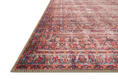 Loloi - Loren Eggplant / Crimson 7-6in x 9-6in Area Rug - LORELQ-05EGCS7696 veiw 3