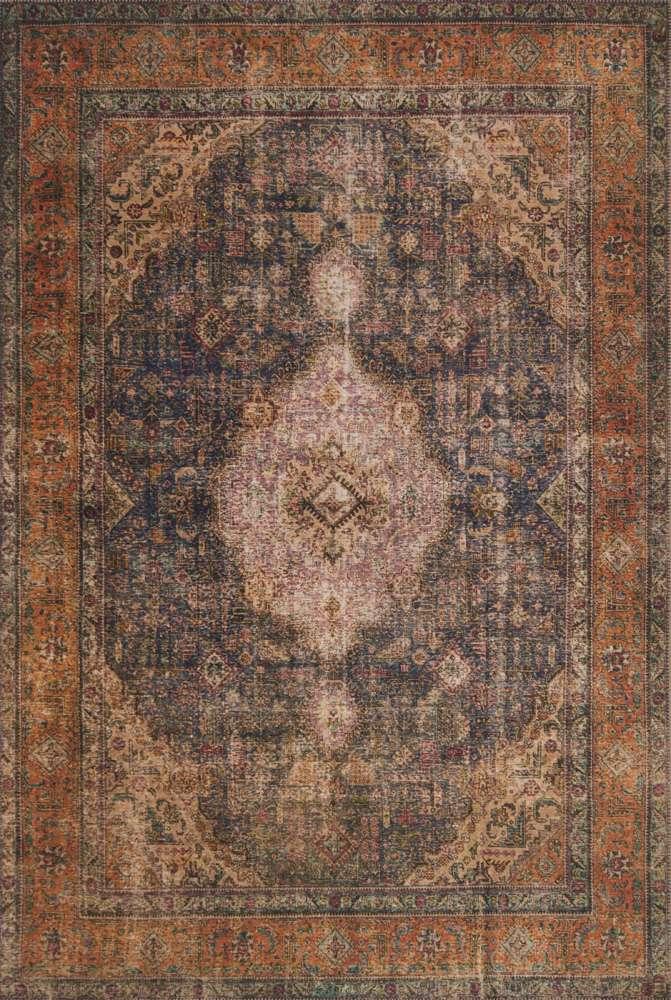 Loloi - Loren Plum / Multi 7-6in x 9-6in Area Rug - LORELQ-02PLML7696 veiw 1