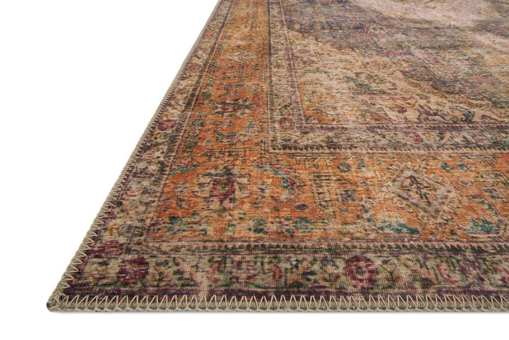 Loloi - Loren Plum / Multi 7-6in x 9-6in Area Rug - LORELQ-02PLML7696 veiw 4