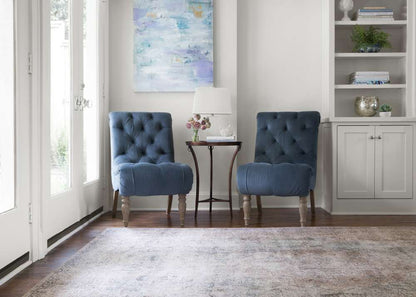 Loloi - Loren Silver / Slate 7-6in x 9-6in Area Rug - LORELQ-04SISL7696 veiw 4
