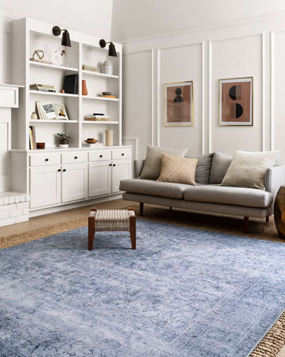 Loloi - Loren Slate 7-6in x 9-6in Area Rug - LORELQ-09SL007696 veiw 2