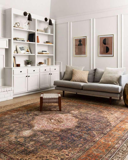 Loloi - Loren Plum / Multi 8-4in x 11-6in Area Rug - LORELQ-02PLML84B6 veiw 2