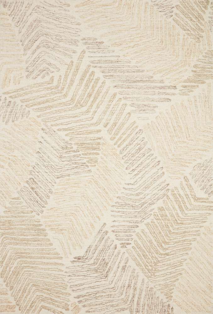 Loloi - Milo Olive / Natural 18in x 18in Sample Rug - MILOMLO-05OLNA160S veiw 1