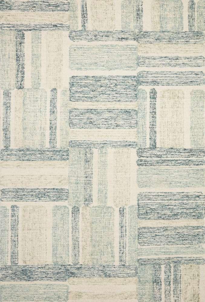 Loloi - Milo Aqua / Denim 2-3in x 3-9in Accent Rug - MILOMLO-04AQDE2339 veiw 1