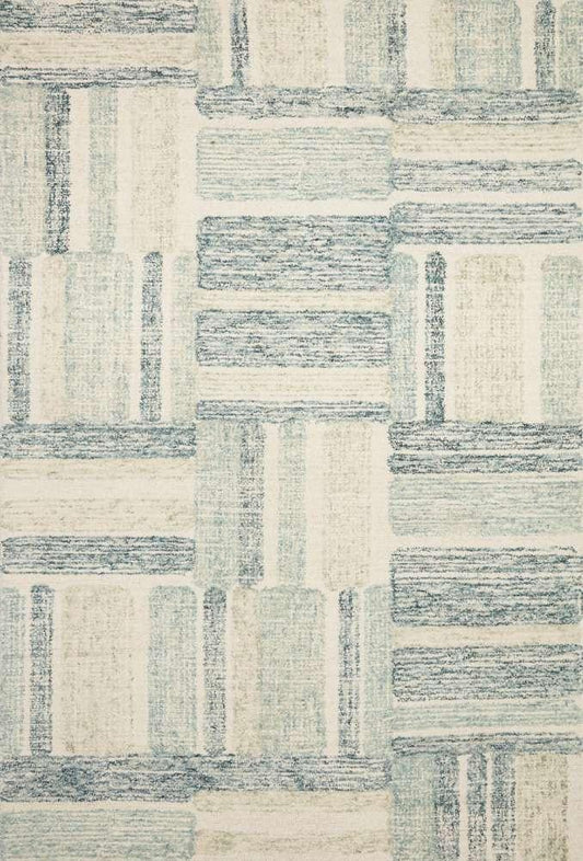 Loloi - Milo Aqua / Denim 2-3in x 3-9in Accent Rug - MILOMLO-04AQDE2339 veiw 1