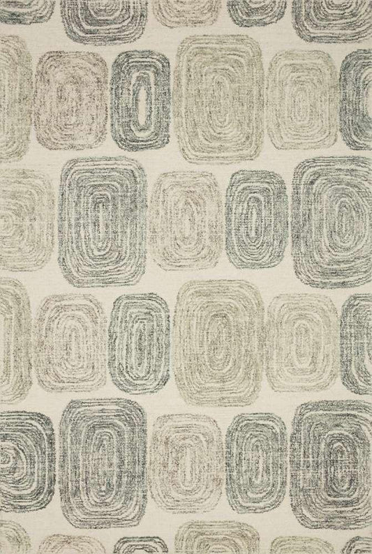 Loloi - Milo Dk. Grey / Neutral 2-6in x 7-6in Runner Rug - MILOMLO-01DGNE2676 veiw 1
