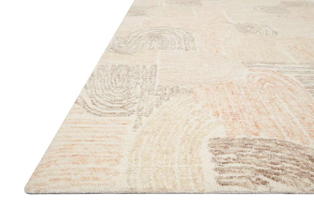 Loloi - Milo Peach / Pebble 5-0in x 7-6in Area Rug - MILOMLO-02PEPP5076 veiw 2