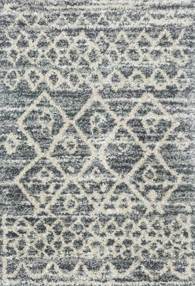 Loloi - Quincy Graphite / Beige 2-3in x 8-0in Runner Rug - QNCYQC-02GTBE2380 veiw 1