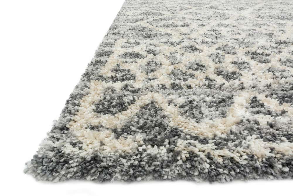 Loloi - Quincy Graphite / Beige 3-3in x 6 Accent Rug - QNCYQC-02GTBE3360 veiw 2