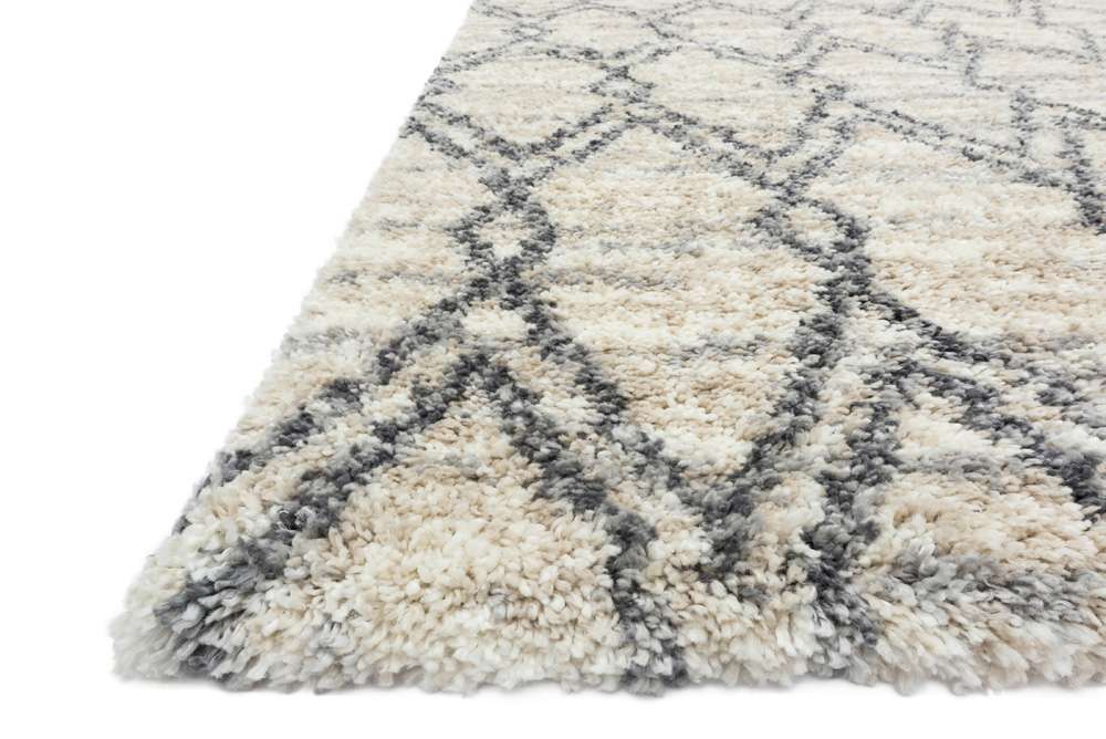 Loloi - Quincy Sand / Graphite 5-3in x 7-6in Area Rug - QNCYQC-04SAGT5376 veiw 2