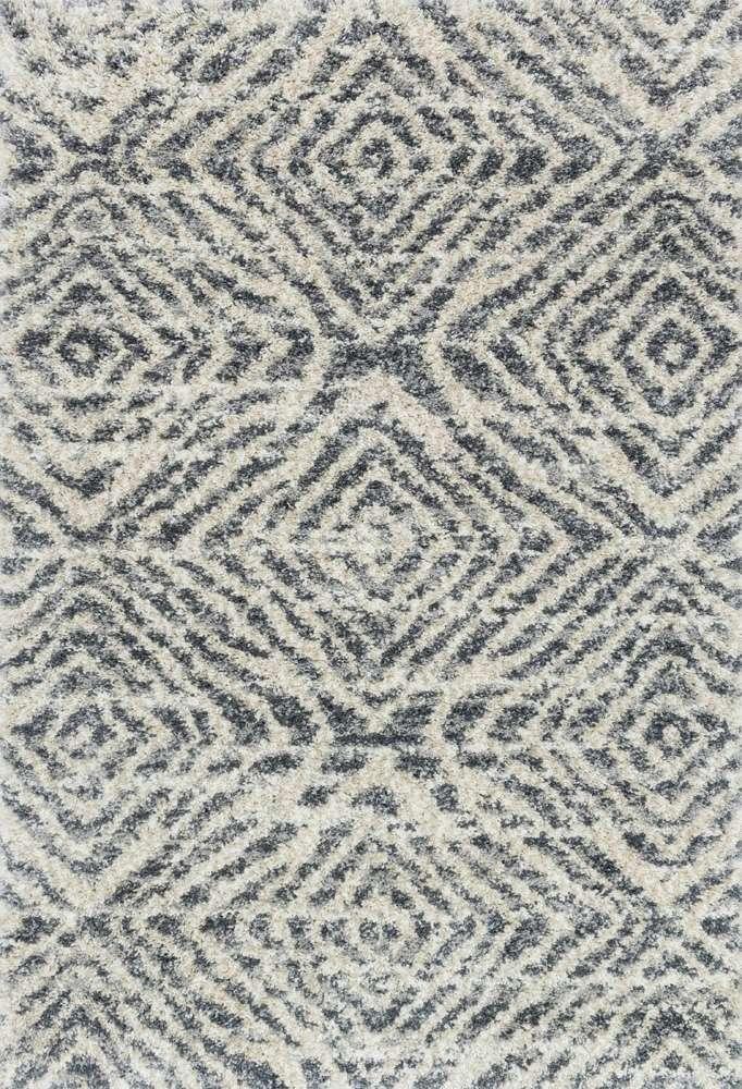 Loloi - Quincy Graphite / Sand 8-10in x 12 Area Rug - QNCYQC-01GTSA8AC0 veiw 1