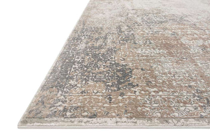 Loloi - Sienne Ivory / Pebble 18in x 18in Sample Rug - SIENSIE-01IVPP160S veiw 6