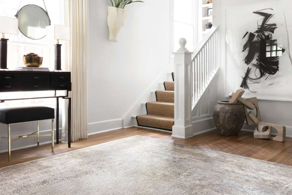 Loloi - Sienne Ivory / Pebble 5-3in x 7-8in Area Rug - SIENSIE-01IVPP5378 veiw 4