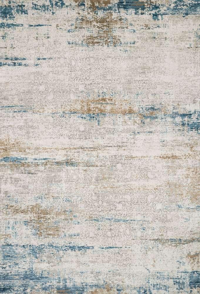 Loloi - Sienne Ivory / Azure 6-7in x 9-2in Area Rug - SIENSIE-05IVAZ6792 veiw 1
