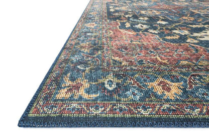 Loloi - Skye Denim / Brick 7-6in x 9-6in Area Rug - SKYESKY-08DEBK7696 veiw 4
