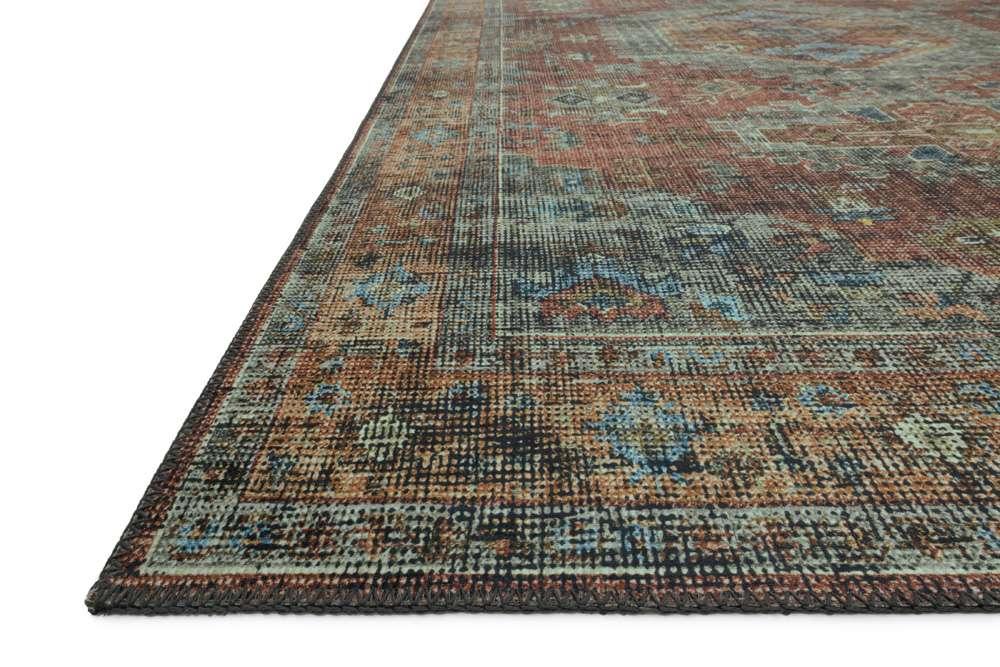Loloi - Skye Terracotta / Sky 7-6in x 9-6in Area Rug - SKYESKY-07TCSC7696 veiw 4
