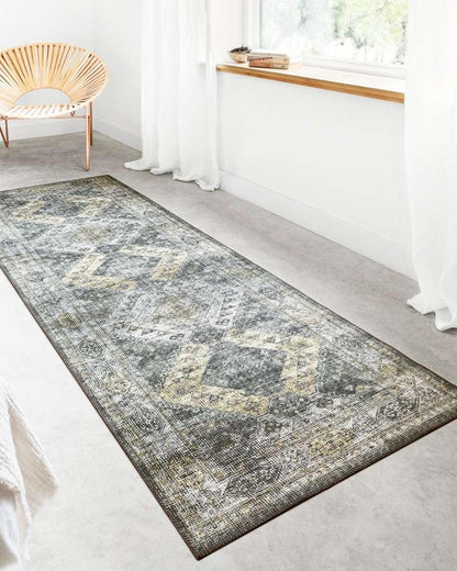 Loloi - Skye Graphite / Silver 7 x 9 Oval Area Rug - SKYESKY-09GTSI790V veiw 3