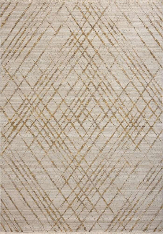 Loloi - Wade Beige / Gold 11-6in x 15-7in Area Rug - WADEWAE-04BEGOB6F7 veiw 1