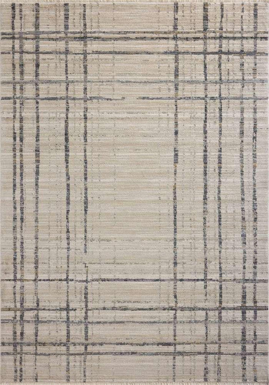 Loloi - Wade Beige / Midnight 5-3in x 7-9in Area Rug - WADEWAE-05BEMD5379 veiw 1