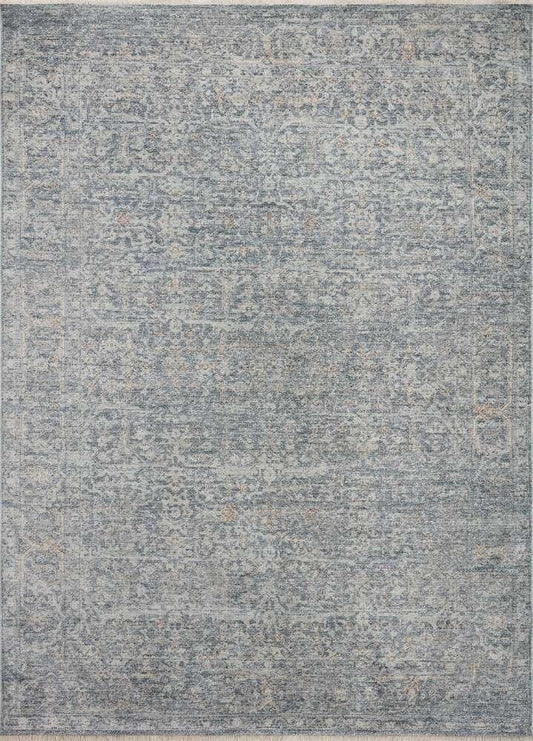 Angela Rose x Loloi - Blake Denim / Taupe 11-6in x 15-7in Area Rug - BLAKBLA-03DETAB6F7 veiw 1