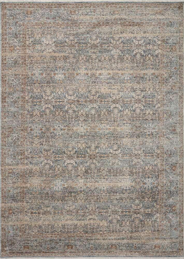 Angela Rose x Loloi - Blake Ocean / Mocha 11-6in x 15-7in Area Rug - BLAKBLA-02OCMCB6F7 veiw 1
