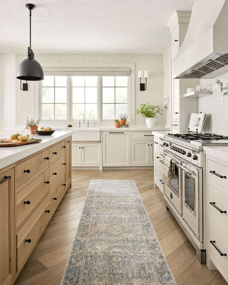 Angela Rose x Loloi - Blake Sky / Beige 18in x 18in Sample Rug - BLAKBLA-01SCBE160S veiw 6